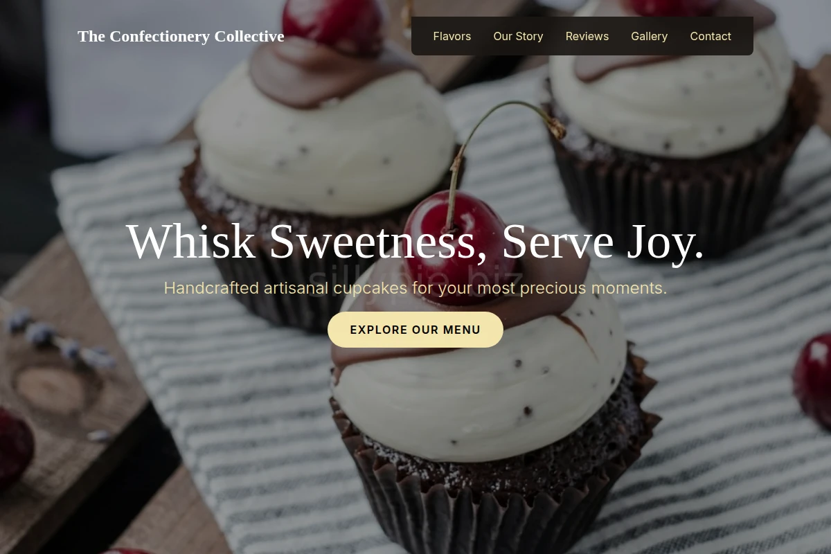 Serving Cupcake